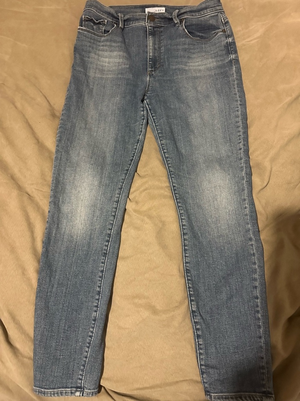 LOFT Light Blue Women's Jeggings - Slim Fit Stretch Denim